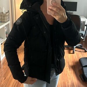 Canada Goose Macmillan Parka, Black Label, Mens XS